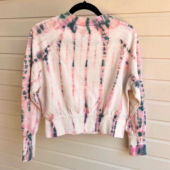 NWT Old Navy tie dye crop sweatshirt size XS - Picture 5 of 9